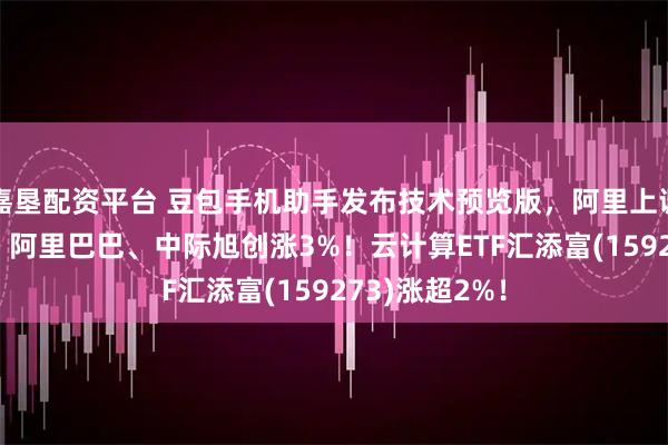 嘉垦配资平台 豆包手机助手发布技术预览版，阿里上调AI投入指引！阿里巴巴、中际旭创涨3%！云计算ETF汇添富(159273)涨超2%！