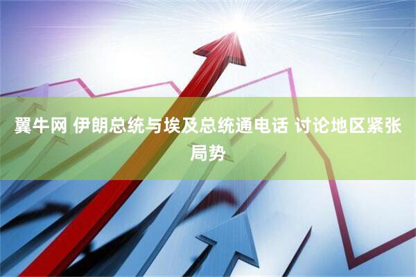 翼牛网 伊朗总统与埃及总统通电话 讨论地区紧张局势